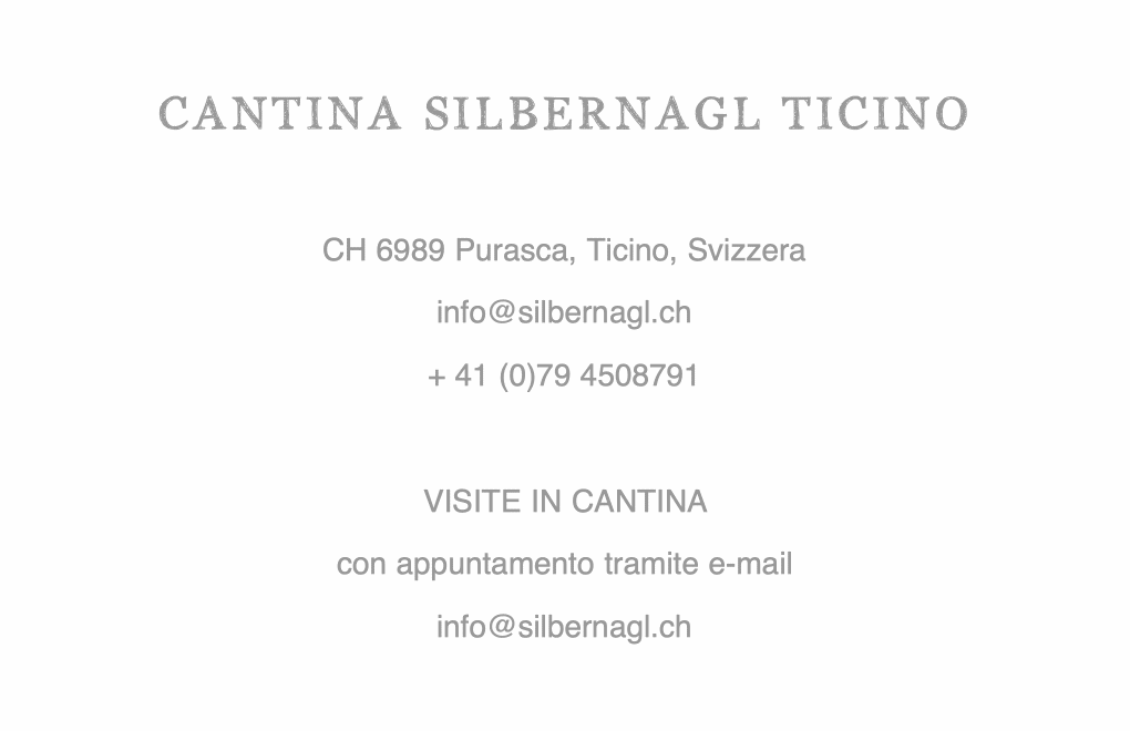cantina silbernagl ticino Contatti